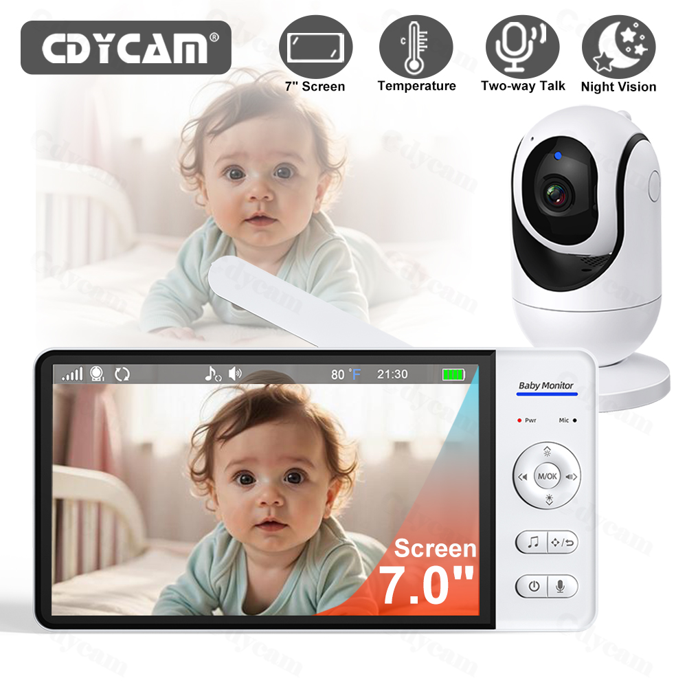 Home Cinema Wireless - 7-calowy monitor wideo dla niemowląt z