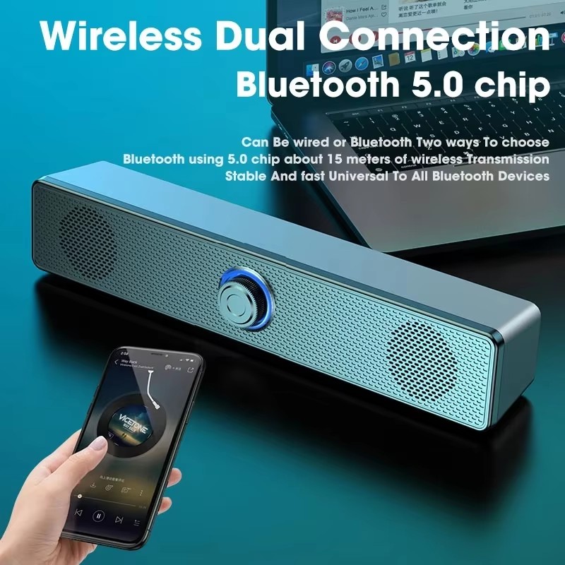 Muzyczny soundbar Komputerowy  – Home Cinema Tv recenzja i cena