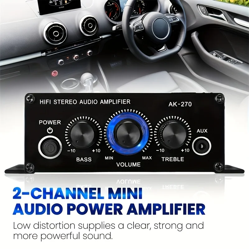 AK-270 400W Mini Wzmacniacz Mo – Audio Home Cinema recenzja i cena